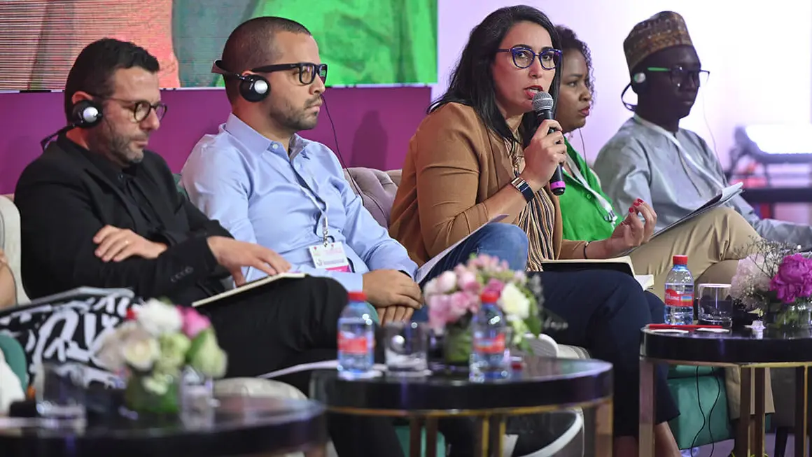 PHOTO/ATALAYAR/GUILLERMO LÓPEZ - Foro Internacional de Jóvenes Parlamentarios Socialistas y Socialdemócratas de Marrakech en Marruecos