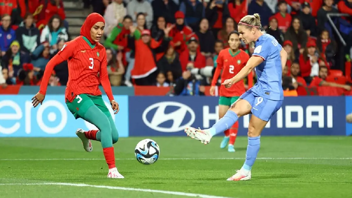 Partido del Mundial femenino de fútbol entre Marruecos y Francia - PHOTO/REUTERS/CARL RECINE
