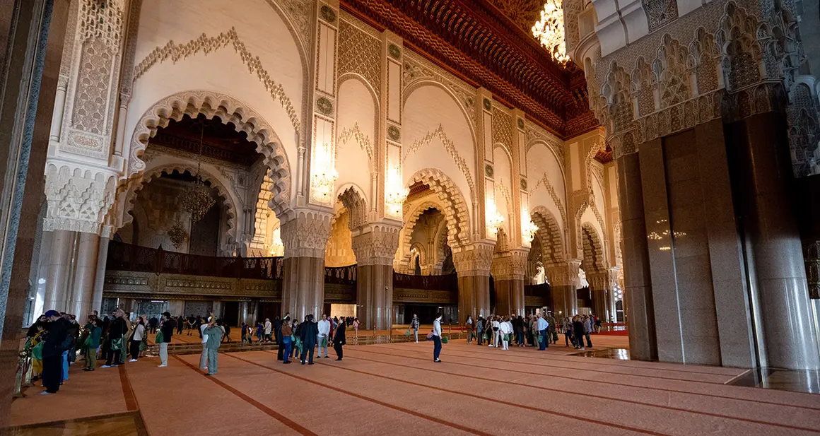 Mezquita Hassan II, Casablanca, Marruecos – PHOTO/ATALAYAR/GUILLERMO LÓPEZ
