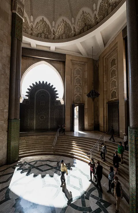 Mezquita Hassan II, Casablanca, Marruecos – PHOTO/ATALAYAR/GUILLERMO LÓPEZ