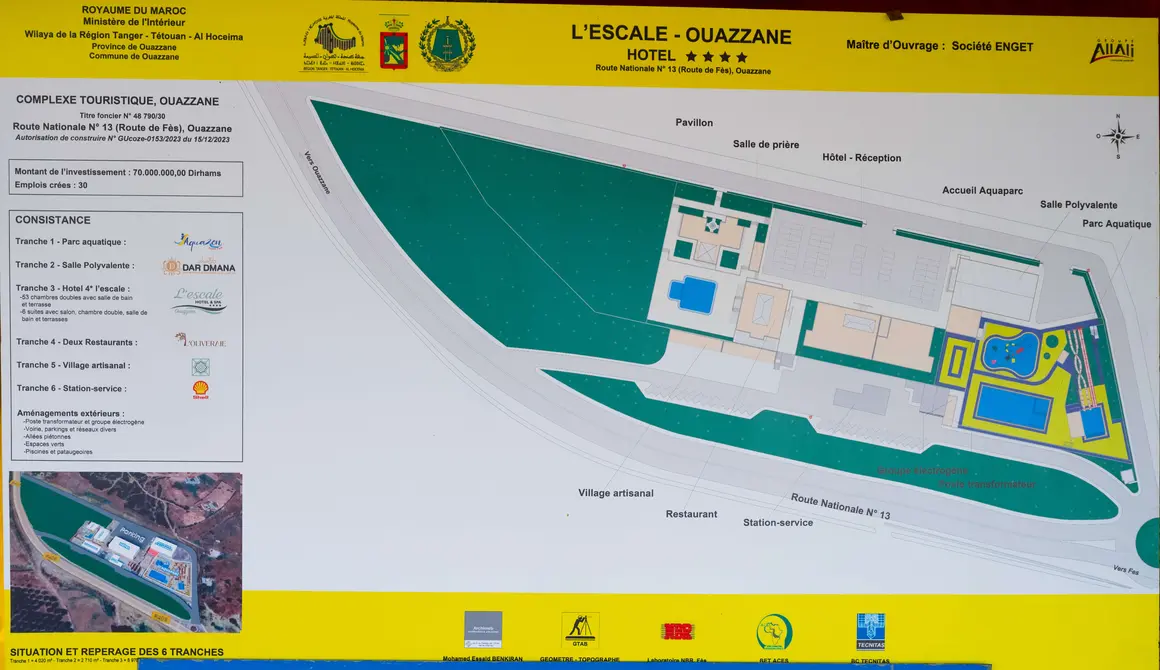Hotel l'Escale de Ouazzane, Marruecos - PHOTO/ATALAYAR