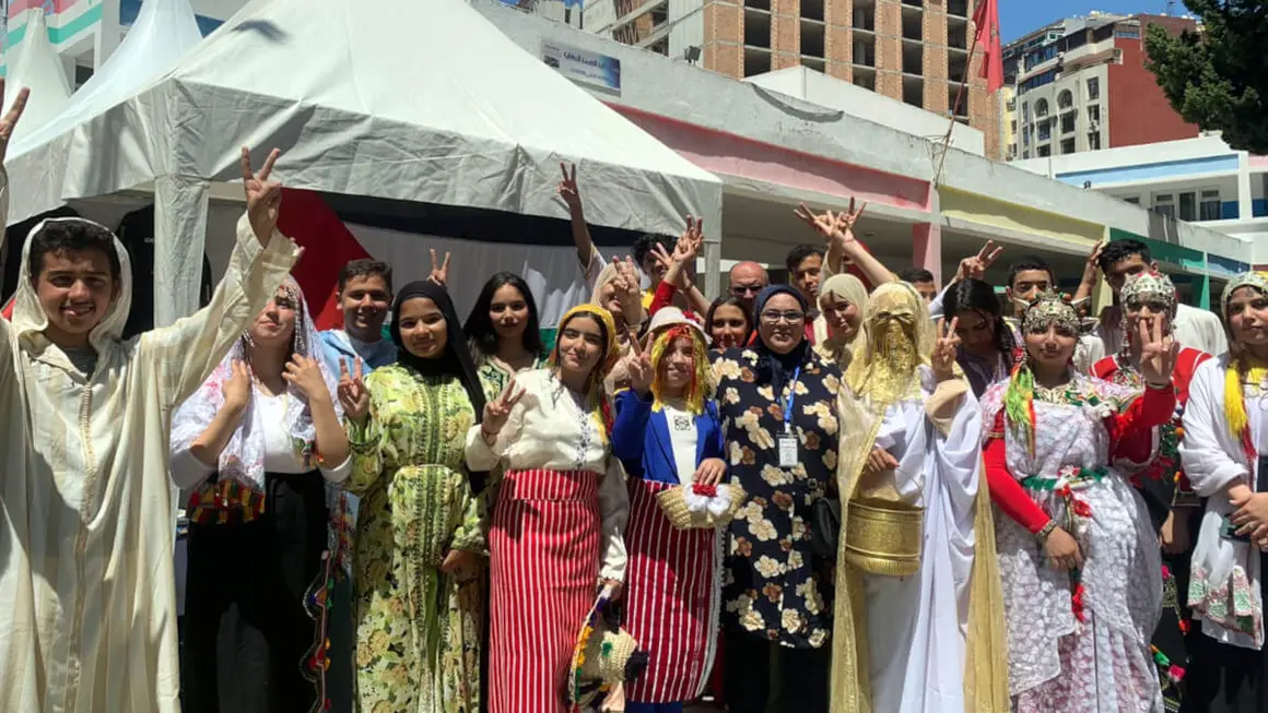 Exposición Regiones Marruecos Culturas: una escuela pública abierta a la sociedad