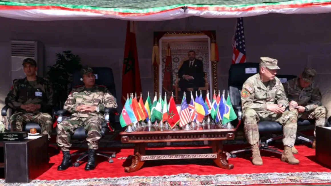 Ejercicios militares African Lion 2024 - PHOTO/X/@FAR_Maroc_