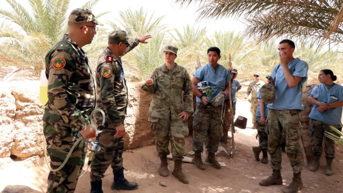 Ejercicios militares African Lion 2024 - PHOTO/X/@FAR_Maroc_