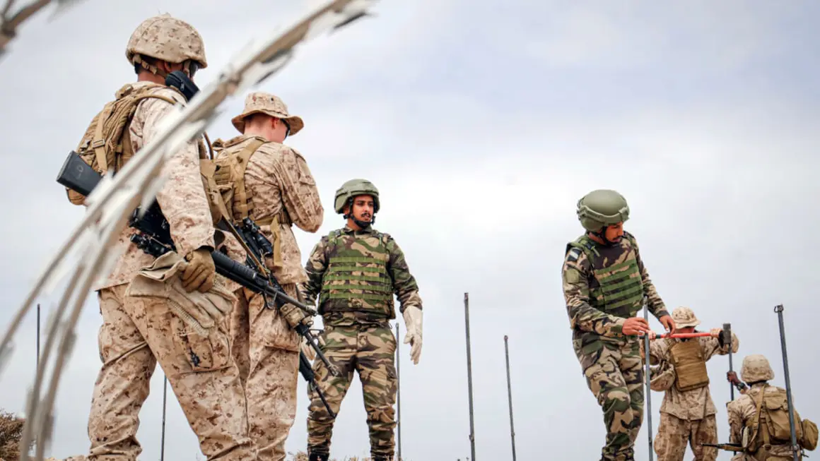 Ejercicios militares African Lion 2024 - PHOTO/X/@FAR_Maroc_