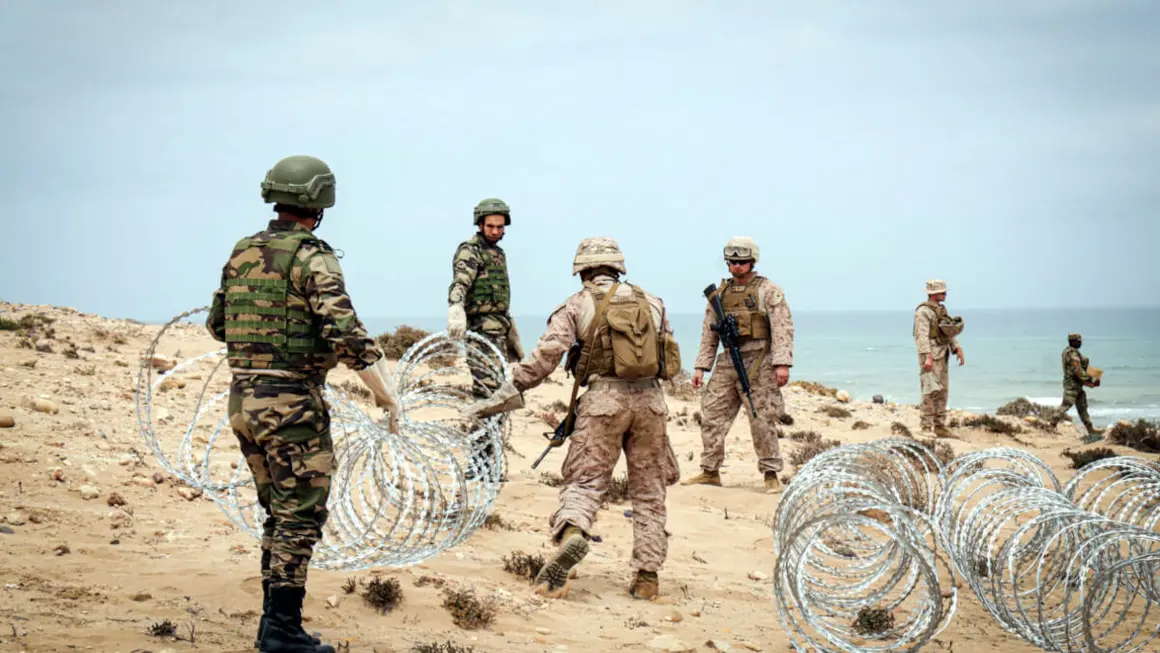 Ejercicios militares African Lion 2024 - PHOTO/X/@FAR_Maroc_