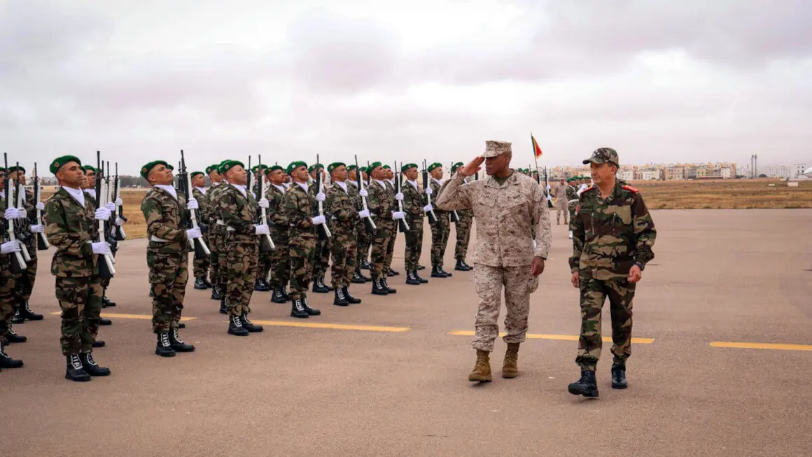 Ejercicios militares African Lion 2024 - PHOTO/X/@FAR_Maroc_