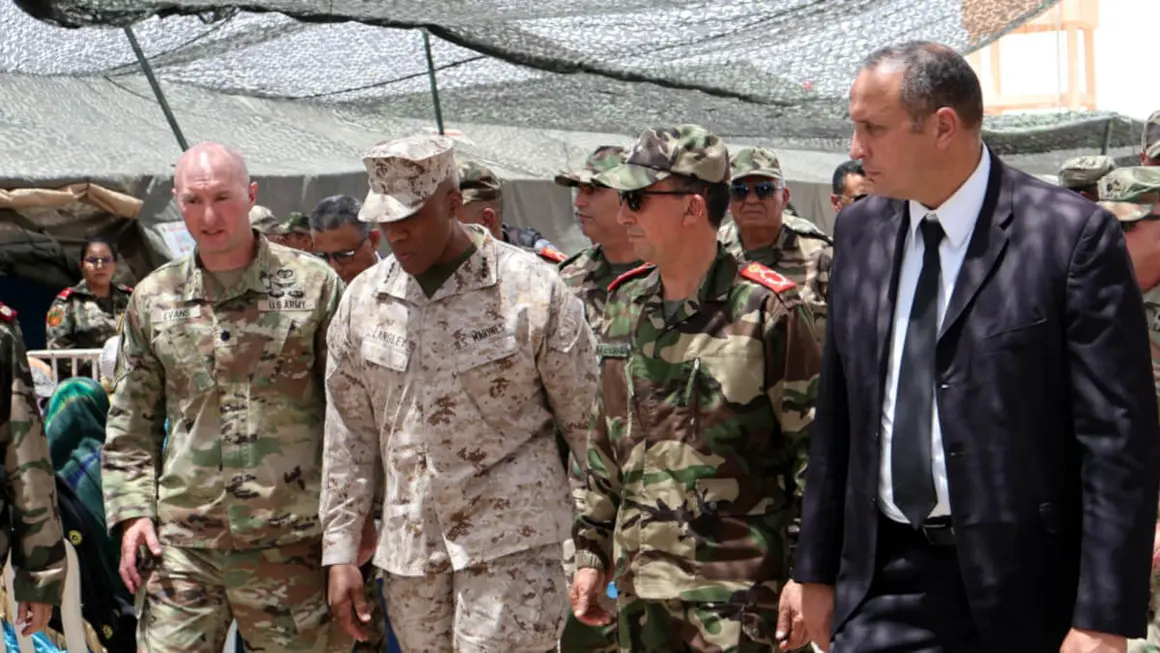 Ejercicios militares African Lion 2024 - PHOTO/X/@FAR_Maroc_