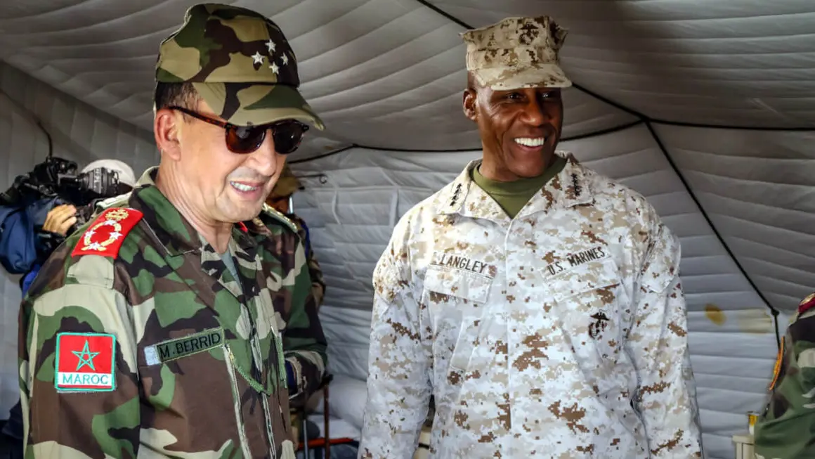 Ejercicios militares African Lion 2024 - PHOTO/X/@FAR_Maroc_