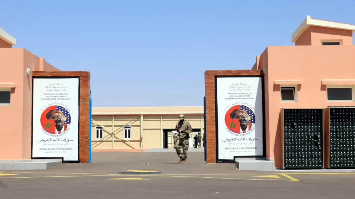 Ejercicios militares African Lion 2024 - PHOTO/X/@FAR_Maroc_