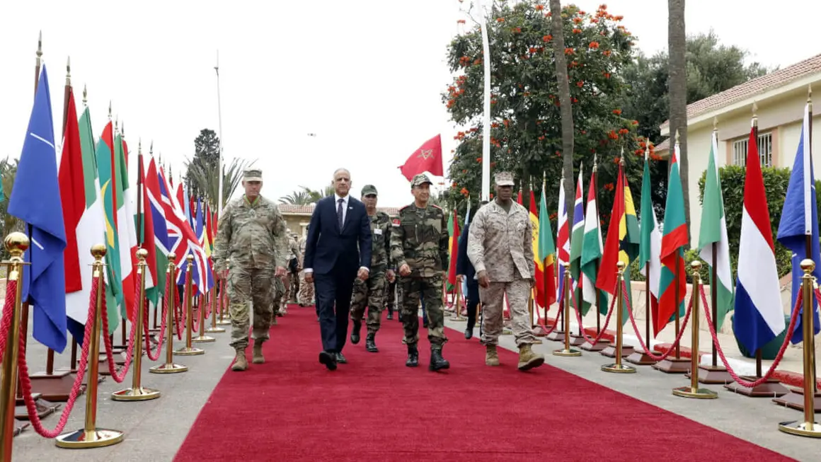 Ejercicios militares African Lion 2024 - PHOTO/X/@FAR_Maroc_