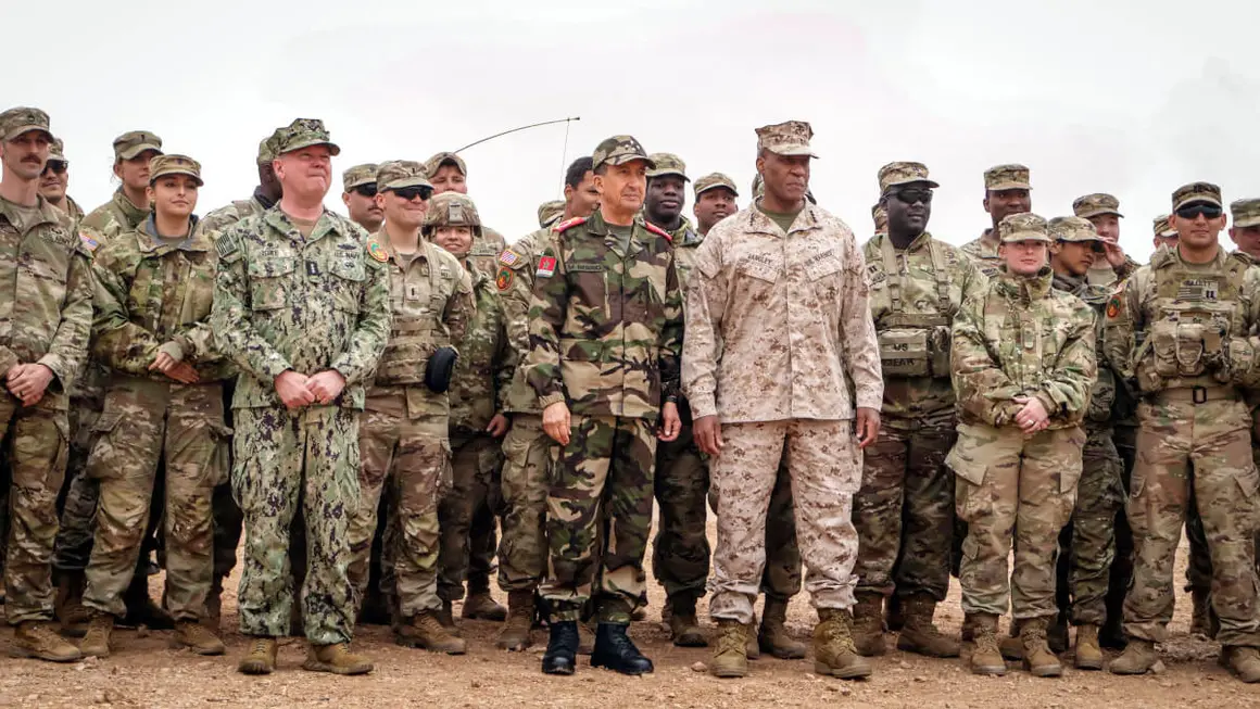 Ejercicios militares African Lion 2024 - PHOTO/X/@FAR_Maroc_
