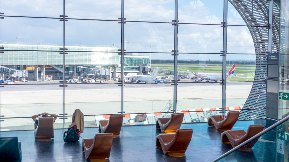 Aeropuerto Charles de Gaulle, en París, Francia - <a href="https://depositphotos.com/es/?/">Depositphotos</a>