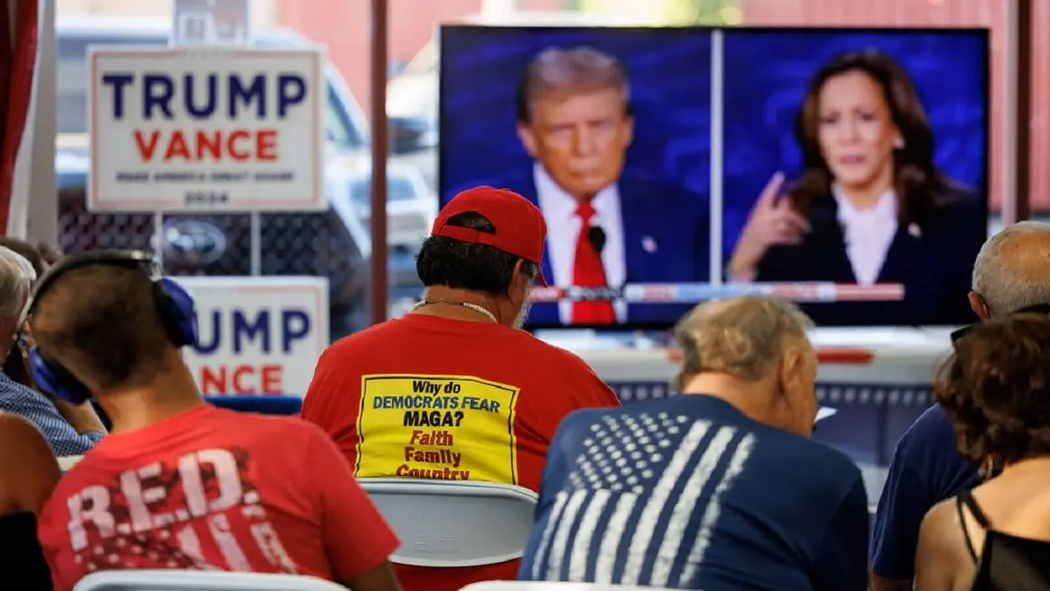 Debate entre Donald Trump y Kamala Harris - PHOTO/REUTERS/MIKE BLAKE