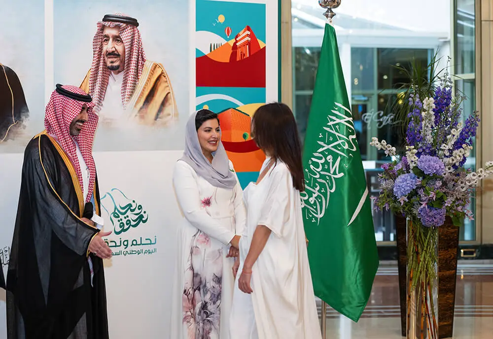Celebración en Madrid del 94º aniversario de la fundación del Reino de Arabia Saudí – PHOTO/ATALAYAR/GUILLERMO LÓPEZ