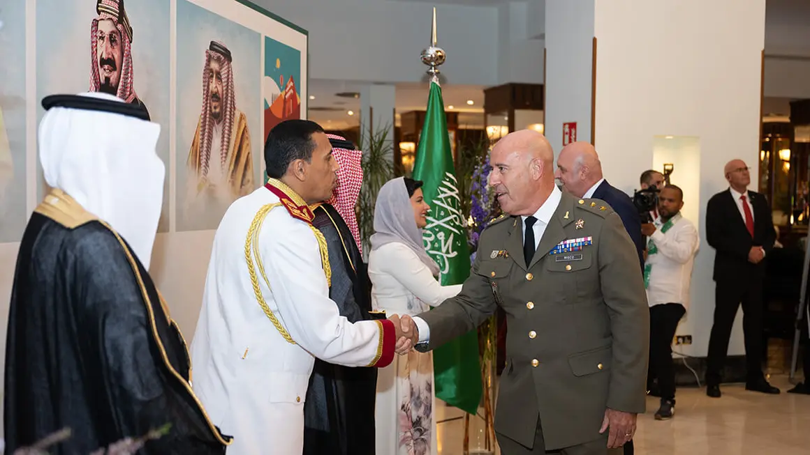 Celebración en Madrid del 94º aniversario de la fundación del Reino de Arabia Saudí – PHOTO/ATALAYAR/GUILLERMO LÓPEZ