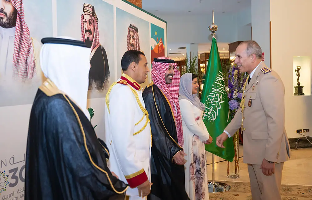 Celebración en Madrid del 94º aniversario de la fundación del Reino de Arabia Saudí – PHOTO/ATALAYAR/GUILLERMO LÓPEZ