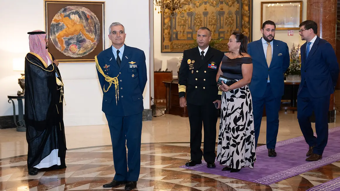 Celebración en Madrid del 94º aniversario de la fundación del Reino de Arabia Saudí – PHOTO/ATALAYAR/GUILLERMO LÓPEZ