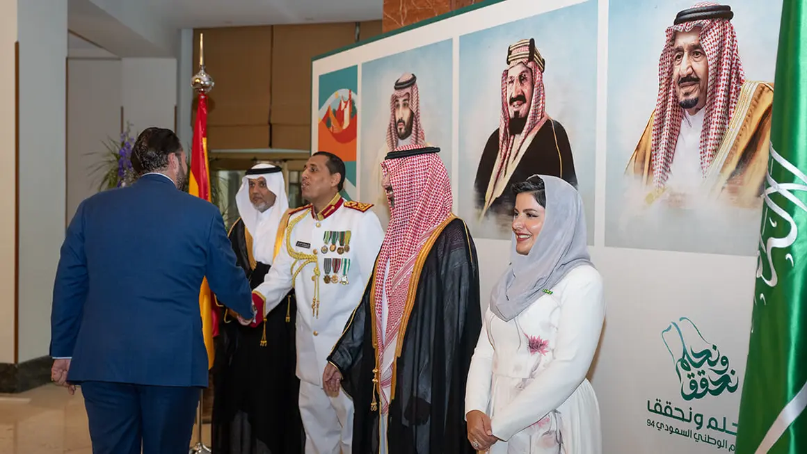 Celebración en Madrid del 94º aniversario de la fundación del Reino de Arabia Saudí – PHOTO/ATALAYAR/GUILLERMO LÓPEZ
