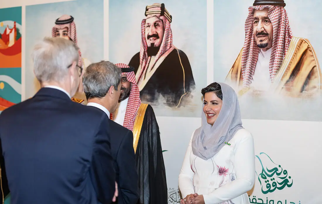 Celebración en Madrid del 94º aniversario de la fundación del Reino de Arabia Saudí – PHOTO/ATALAYAR/GUILLERMO LÓPEZ