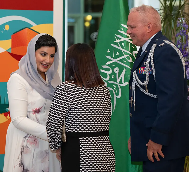 Celebración en Madrid del 94º aniversario de la fundación del Reino de Arabia Saudí – PHOTO/ATALAYAR/GUILLERMO LÓPEZ
