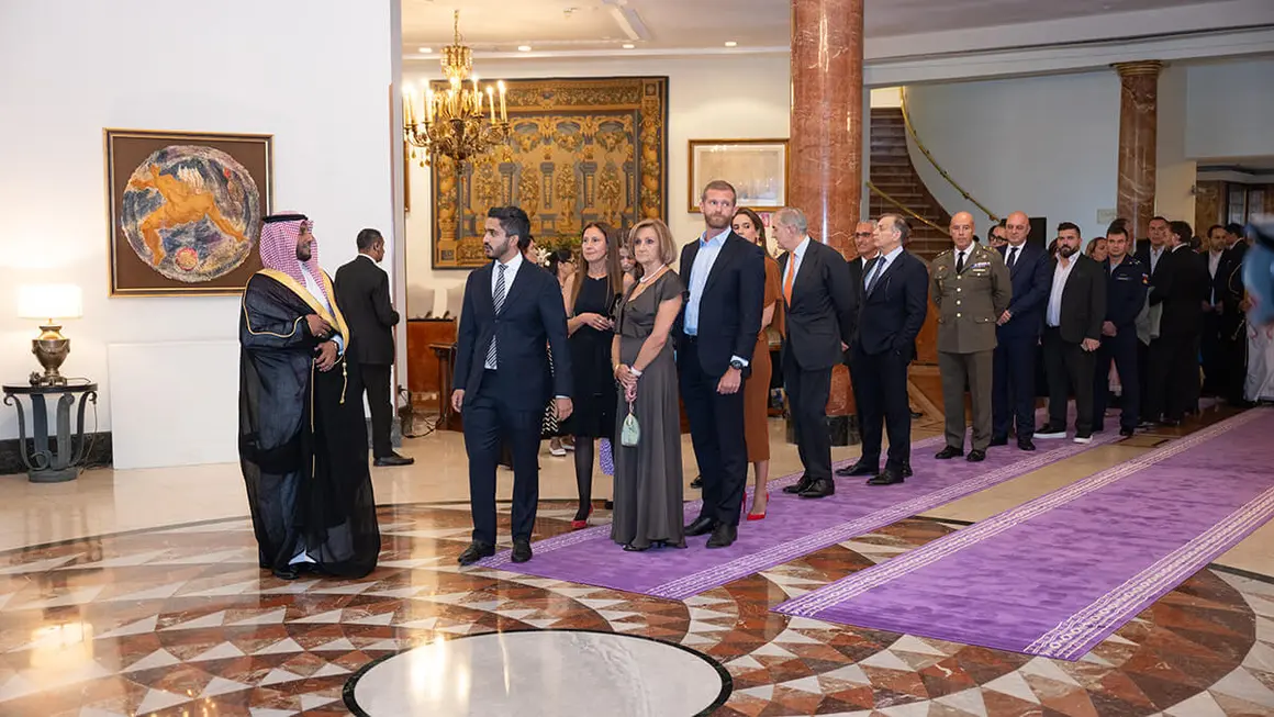 Celebración en Madrid del 94º aniversario de la fundación del Reino de Arabia Saudí – PHOTO/ATALAYAR/GUILLERMO LÓPEZ