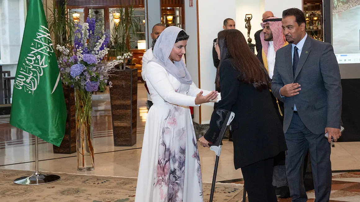 Celebración en Madrid del 94º aniversario de la fundación del Reino de Arabia Saudí – PHOTO/ATALAYAR/GUILLERMO LÓPEZ