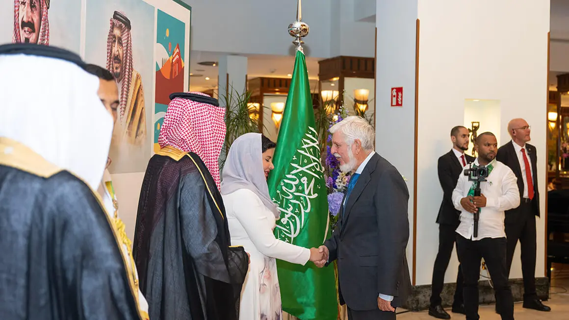 Celebración en Madrid del 94º aniversario de la fundación del Reino de Arabia Saudí – PHOTO/ATALAYAR/GUILLERMO LÓPEZ