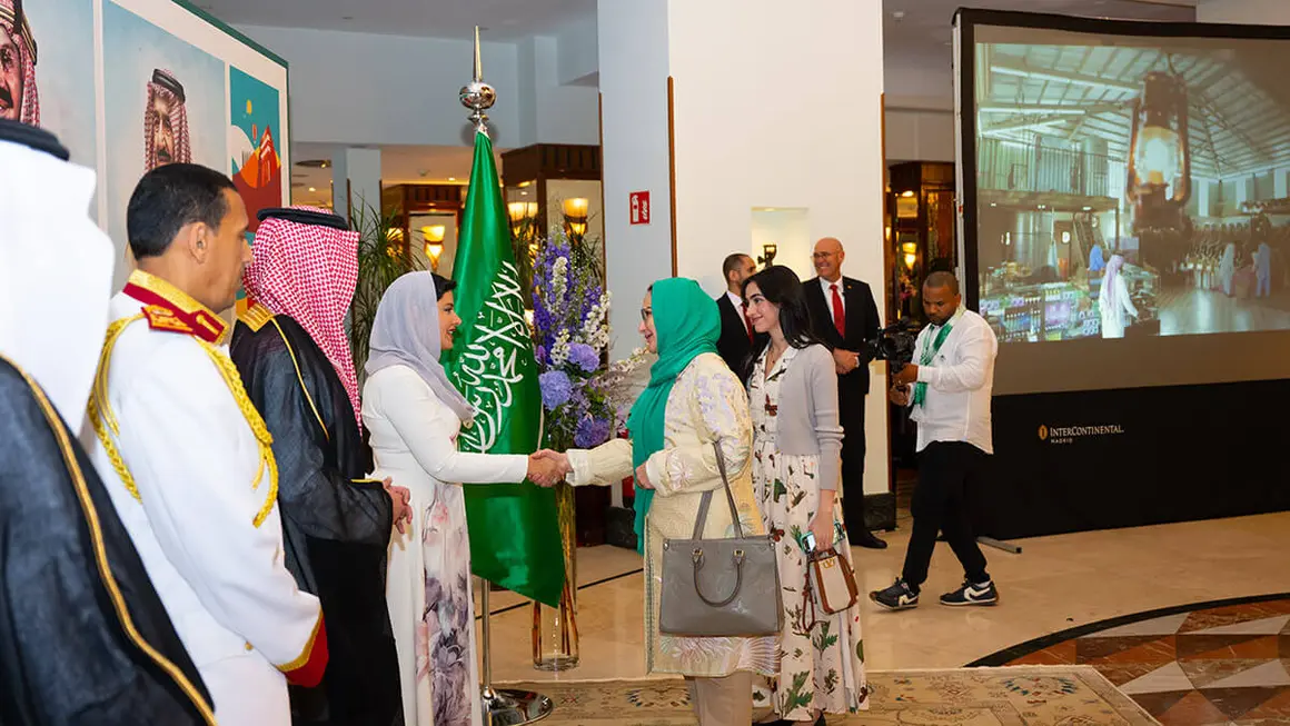 Celebración en Madrid del 94º aniversario de la fundación del Reino de Arabia Saudí – PHOTO/ATALAYAR/GUILLERMO LÓPEZ