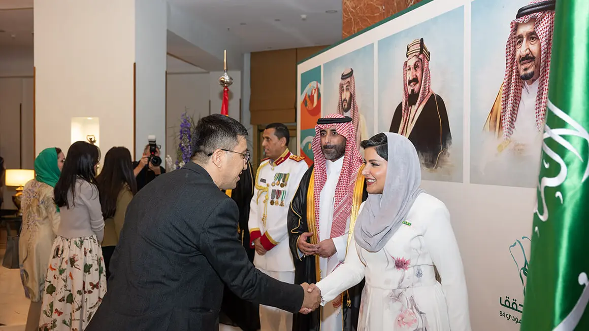 Celebración en Madrid del 94º aniversario de la fundación del Reino de Arabia Saudí – PHOTO/ATALAYAR/GUILLERMO LÓPEZ