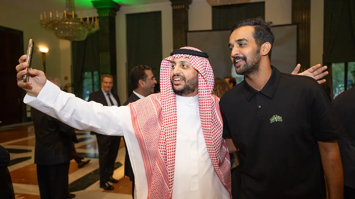Celebración en Madrid del 94º aniversario de la fundación del Reino de Arabia Saudí – PHOTO/ATALAYAR/GUILLERMO LÓPEZ