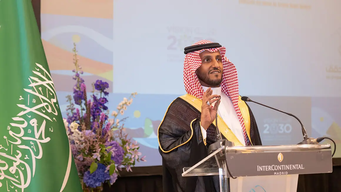 Celebración en Madrid del 94º aniversario de la fundación del Reino de Arabia Saudí – PHOTO/ATALAYAR/GUILLERMO LÓPEZ