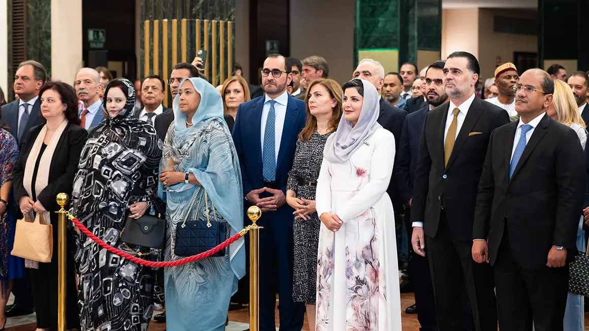 Celebración en Madrid del 94º aniversario de la fundación del Reino de Arabia Saudí – PHOTO/ATALAYAR/GUILLERMO LÓPEZ
