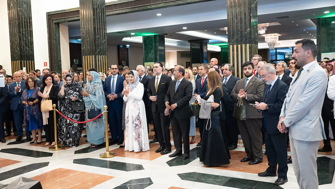 Celebración en Madrid del 94º aniversario de la fundación del Reino de Arabia Saudí – PHOTO/ATALAYAR/GUILLERMO LÓPEZ