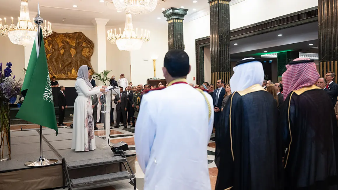 Celebración en Madrid del 94º aniversario de la fundación del Reino de Arabia Saudí – PHOTO/ATALAYAR/GUILLERMO LÓPEZ