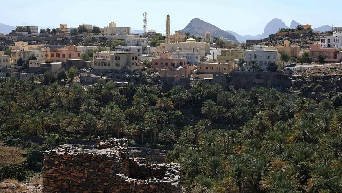 Encaramado en la cima de una montaña de Omán, el pueblo de Misfat al-Abriyeen ha cambiado su suerte transformando casas de adobe en hoteles boutique, atrayendo a los turistas a una región famosa por sus rutas de senderismo y sus cuentos de genios - AFP/ MOHAMMED MAHJOUB
