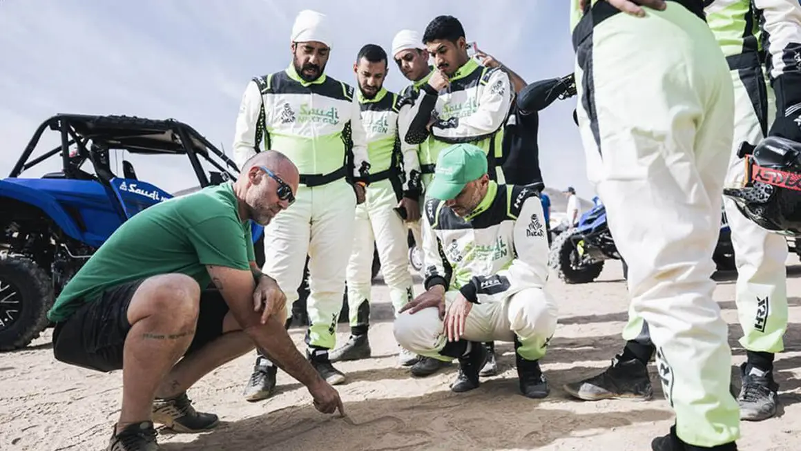 Sesión de coaching para jóvenes saudíes “Saudi Next Gen” - PHOTO/DAKAR SAUDI NEXT GEN