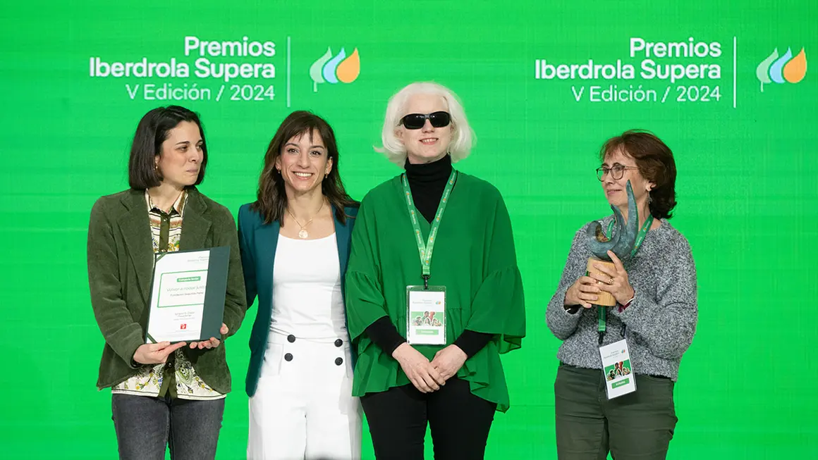 Las ganadoras del Premio Supera Social, de la Fundación Segunda Parte - ATALAYAR/GUILLERMO LÓPEZ