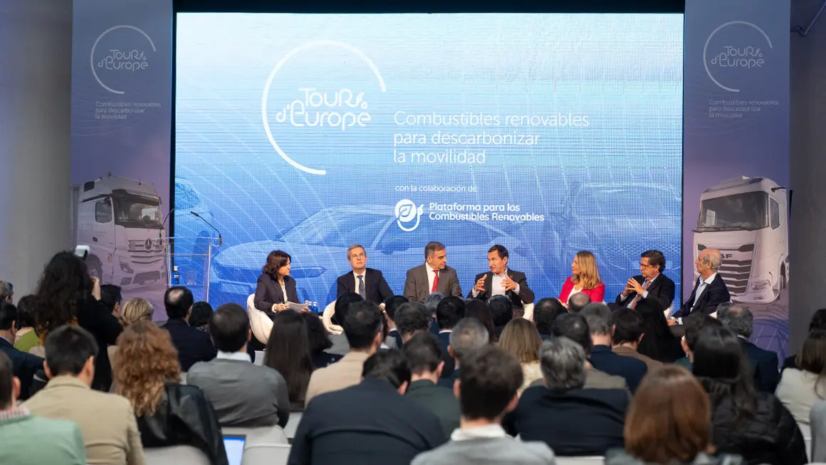 El Tour d´Europa o los combustibles renovables como solución para la descarbonización - PHOTO/ESPAMA COMUNICACIÓN/GUILLERMO LÓPEZ