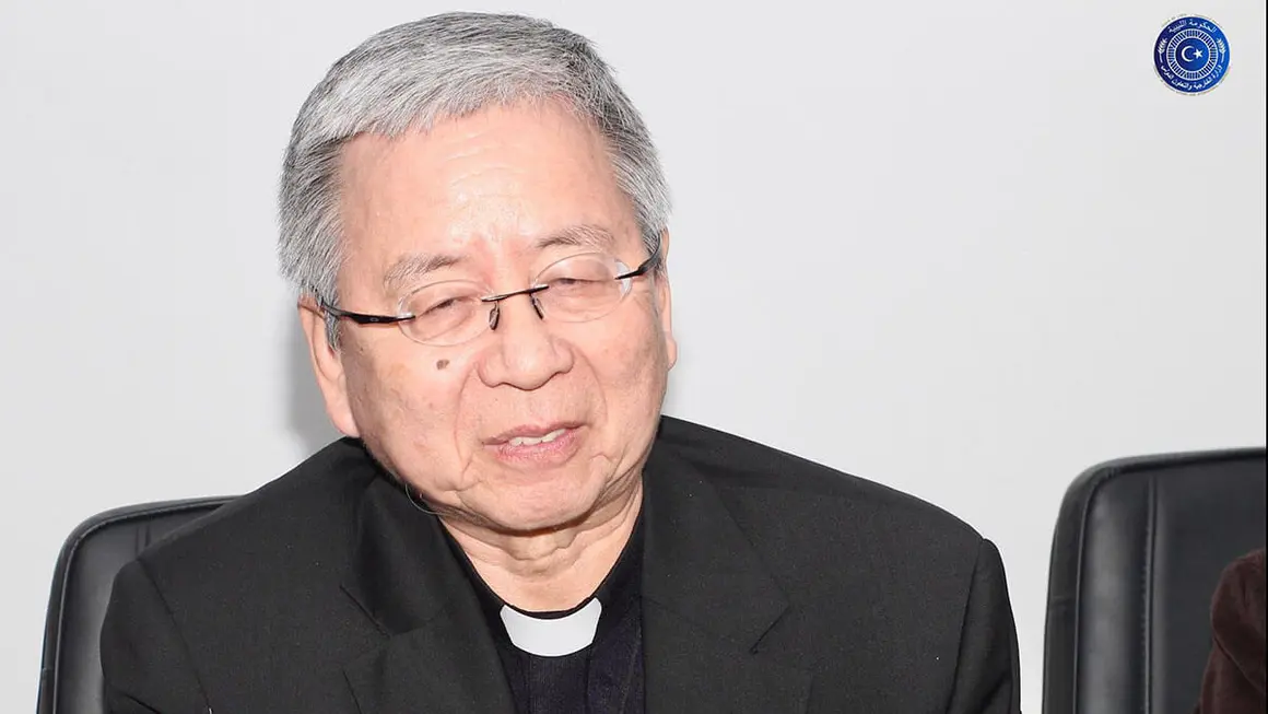 Embajador del Estado del Vaticano en Libia, Savio Hon Tay Fay - PHOTO/ MINISTERIO DE RELACIONES EXTERIORES Y COOPERACIÓN INTERNACIONAL DE LIBIA