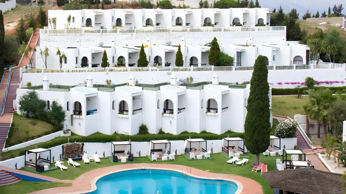 Vista general del Hotel Mandy - PHOTO/Redes sociales