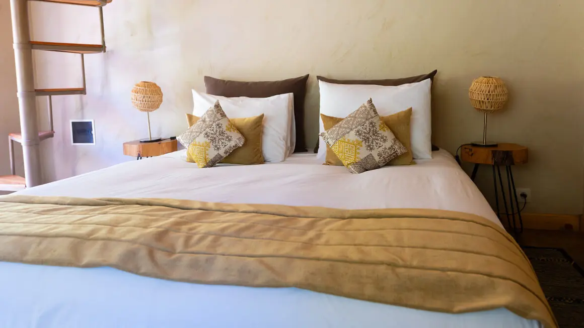 Habitación de la suite del Ermitage D'Akchour - ATALAYAR/GUILLERMO LÓPEZ