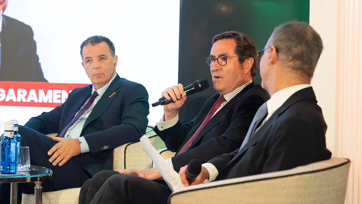 Presidente de la Confederación Española de Organizaciones Empresariales (CEOE), Antonio Garamendi - ATALAYAR/GUILLERMO LÓPEZ