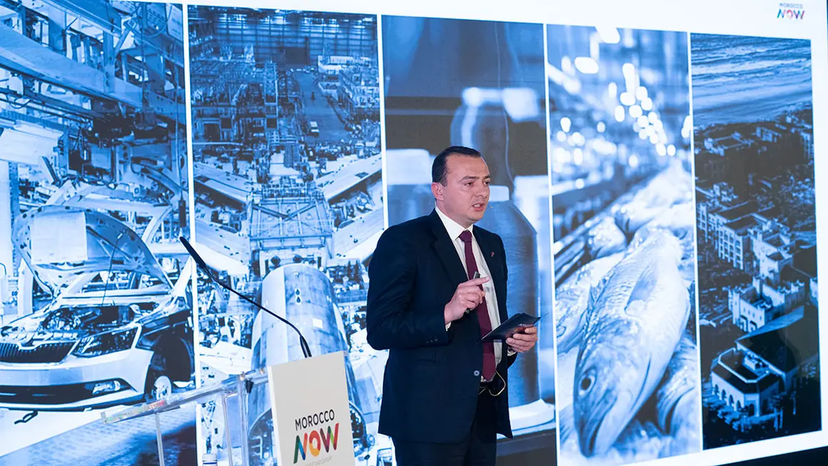 Ali Seddiki, director general de Agencia Marroquí para el Desarrollo de las Inversiones y las Exportaciones (AMDIE) - ATALAYAR/GUILLERMO LÓPEZ
