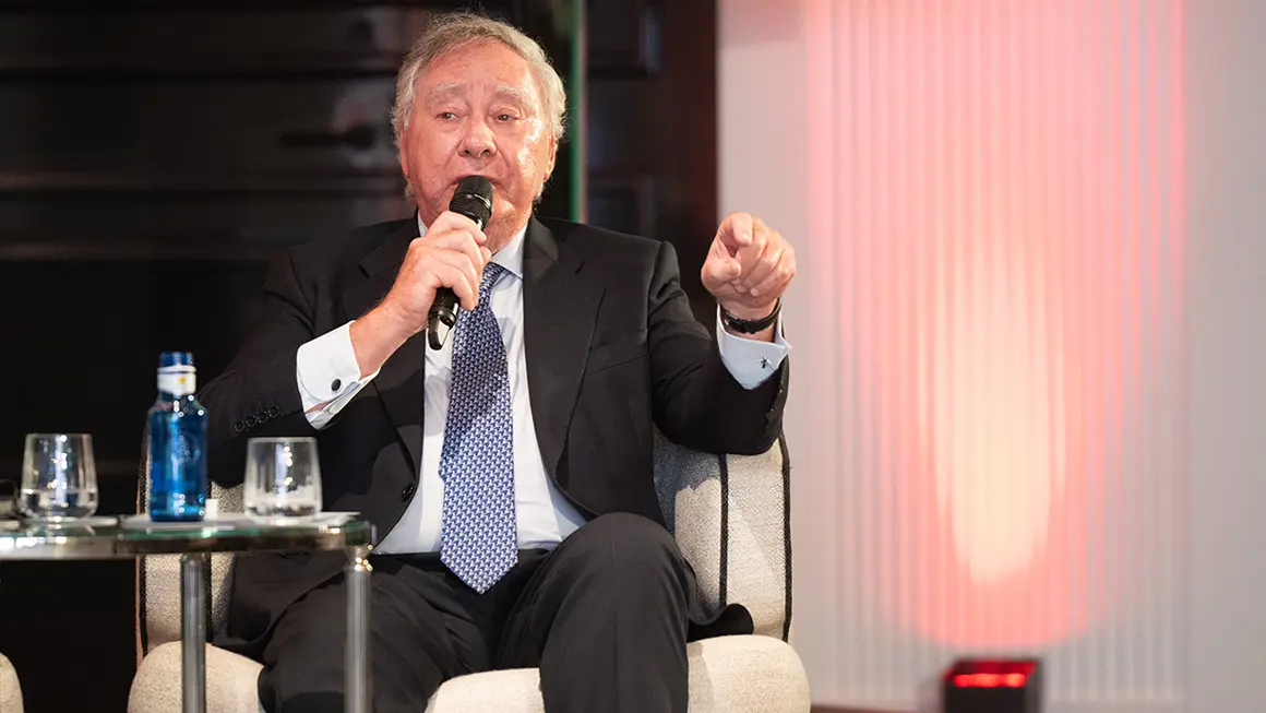 Clemente González Soler, copresidente del Consejo Económico Marruecos-España (CEMAES) - ATALAYAR/GUILLERMO LÓPEZ