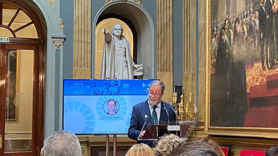 Francisco López, presidente del Jurado de los Premios Catalejo - PHOTO/ATALAYAR