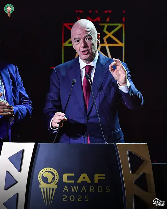 Gianni Infantino - Premios CAF