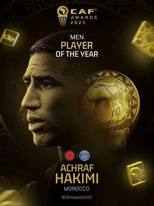 Achraf Hakimi - Premios CAF