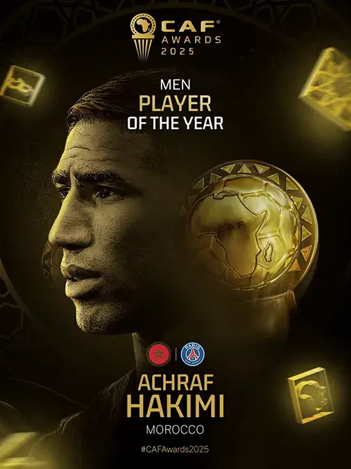 Achraf Hakimi - Premios CAF