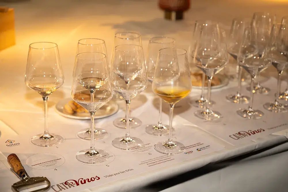 Cata de vinos organizada por el Ayuntamiento de Salou - PHOTO/Gema L&oacute;pez